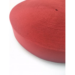 Резинка боксерная (декоративная) красная 30 мм