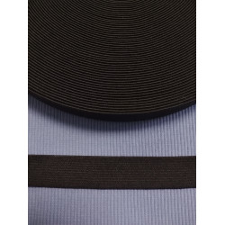 Резинка швейная черная 20 мм (софт)